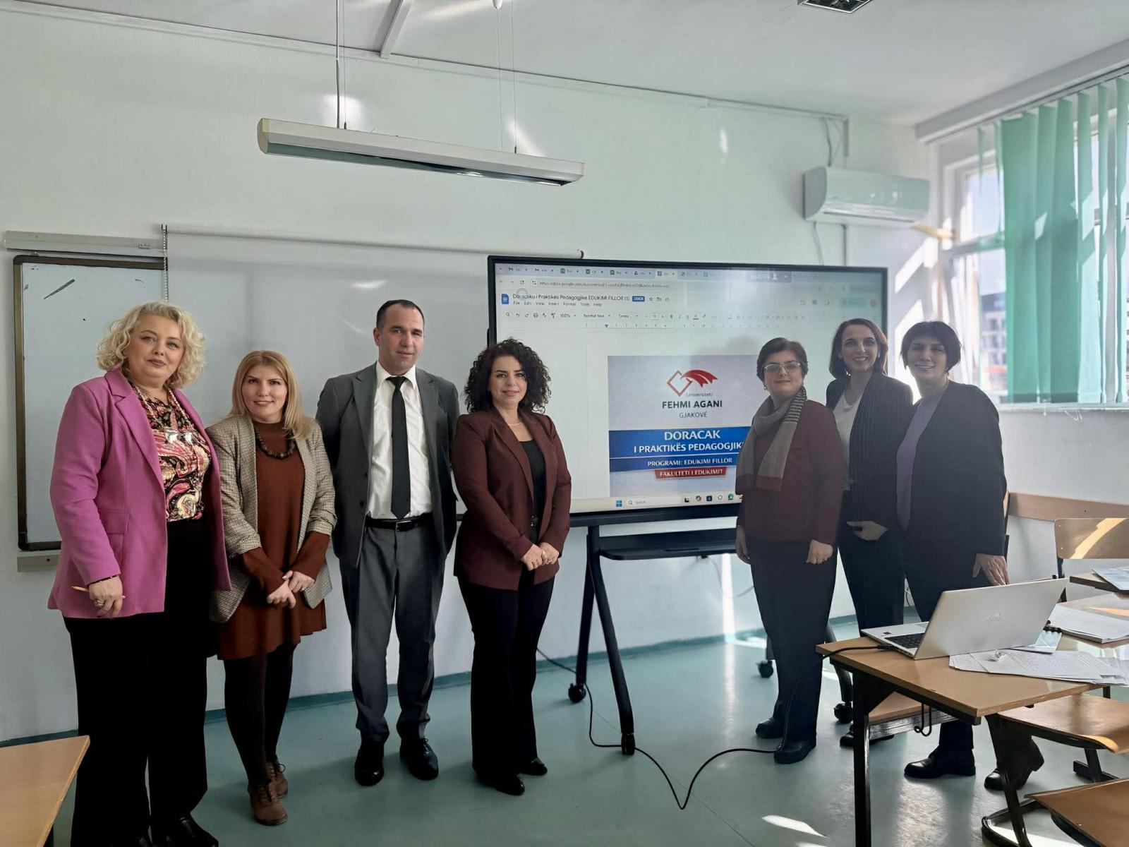 U mbajt takimi i Grupit Punues për hartimin e Udhëzuesit të Praktikës Pedagogjike